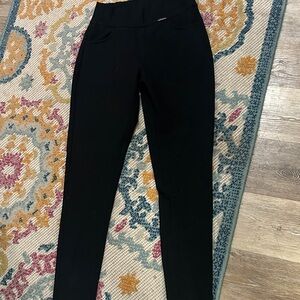 Guess Black Ponte Skinny Leggings